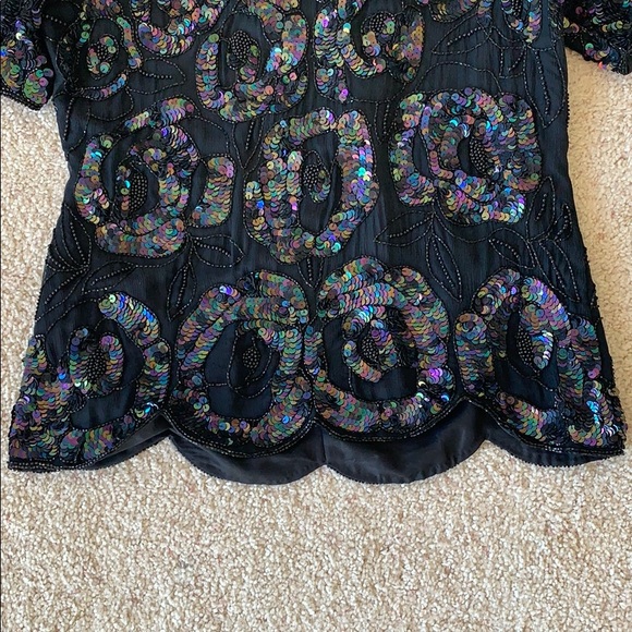 Vintage Sequin Top - Picture 5 of 9